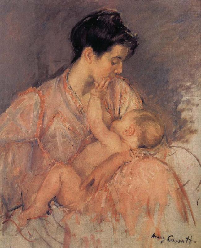 Study of Zeny and her child, Mary Cassatt